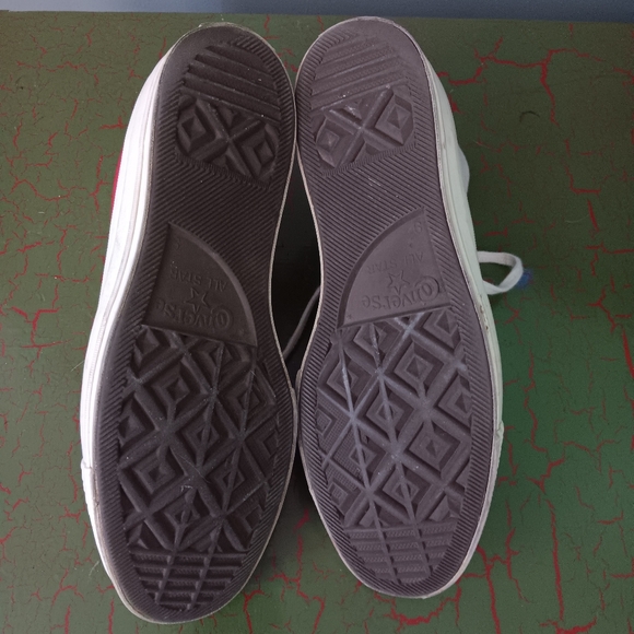 Converse Play Comme Des Garcons High Top White Shoes M9 W11 - Picture 7 of 7